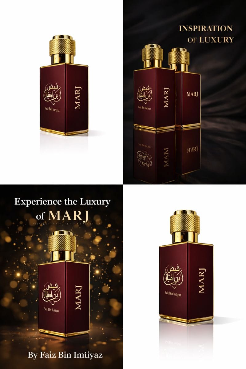 Marj – Inspired by Ahmed Al Maghribi | Premium Long-Lasting Perfume (Non-Alcoholic)
